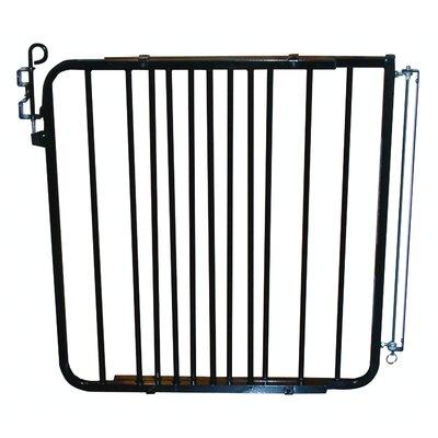 Cardinal Gates Safety Gate Metal/Metal (a highly durability option) in Black | 29.5 H x 40 W x 1 D in | Wayfair MG15B-B