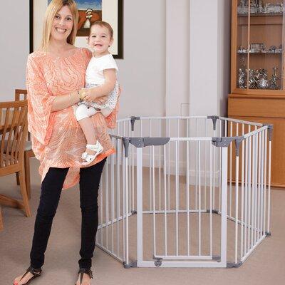 Dreambaby Royale 3-in-1 Converta Play-Yard, Wide Adjusta-Gate & Fireplace Guard / (a highly durability option) in White | Wayfair L849