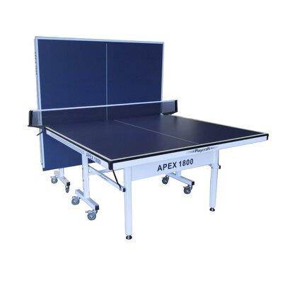Playcraft Regulation Size Foldable Indoor Table Tennis Table Steel Legs in White | 30 H x 60 W x 108 D in | Wayfair TTAP18WH09