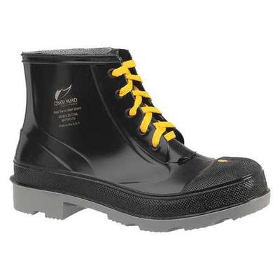 DUNLOP 861041133 Size 11 Men's Steel Rubber Boot, Black