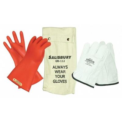 SALISBURY GK0011R/10 Electrical Glove Kit,Class 00,Sz 10,PR