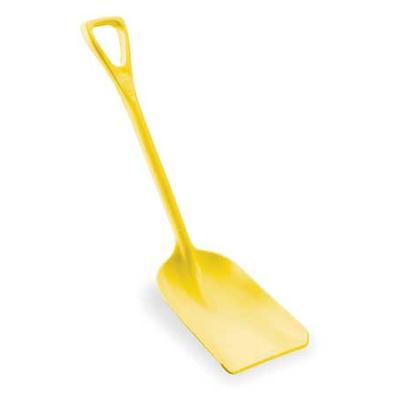 REMCO 69816 Hygienic Shovel, Yellow, 11 x 14 in, 38 in L