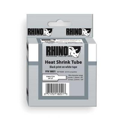 DYMO 18053 Rhino Continuous Label Roll Cartridge, Single Side, Polyolefin, 3/8