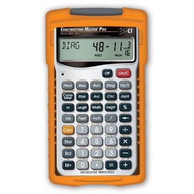 CALCULATED INDUSTRIES 4065 Construction Calculator,Pro,5 5/8x3 In
