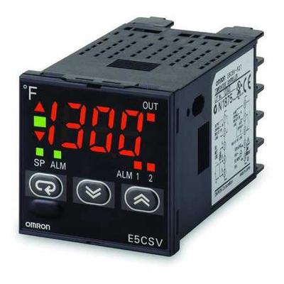 OMRON E5CSVR1TF AC100-240 Digital Temperature Controller, 1/16 DIN Size, 100 to