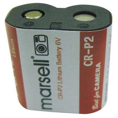 ZORO SELECT 5HXF9 Battery, 223, Lithium, 6V, Width: 1.34 in