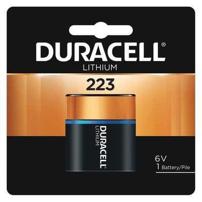 DURACELL DL223ABPK Battery,223,Lithium,6V