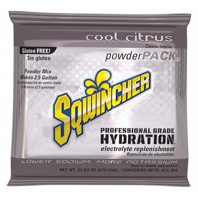 SQWINCHER 159016050 Sports Drink Mix Powder 23.83 oz., Cool Citrus