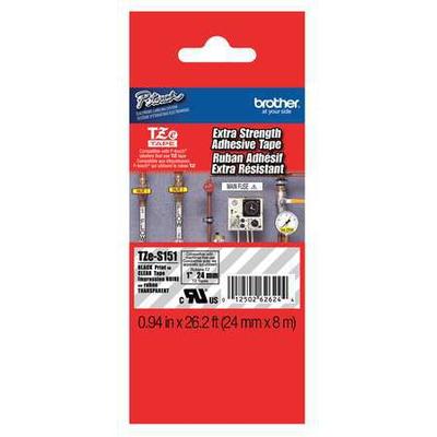 BROTHER TZeS151 Adhesive TZ Tape (R) Cartridge 15/16