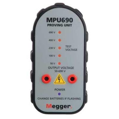 MEGGER MPU690 Battery-Operated Proving Unit,Up to 690V
