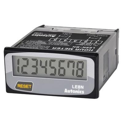 AUTONICS LE8N-BN LCD Counter/Totalizer,LE8N Series,Panel