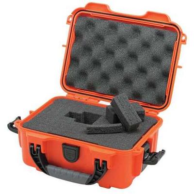 NANUK CASES 904S-010OR-0A0 Orange Protective Case, 10.2"L x 7.9"W x 4-1/2"D
