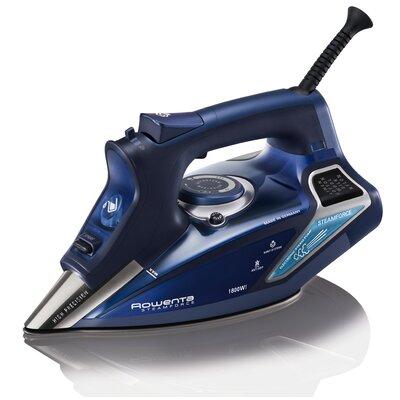 Rowenta Pro Master 1800 Iron Stainless Steel in Blue/Gray/White, Size 7.08 H x 5.7 W x 12.6 D in | Wayfair DW9280