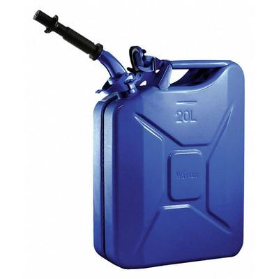 WAVIAN 2238C 5.3 gal Blue Cold Rolled Steel Gas Can Gasoline