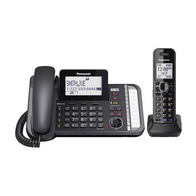 Panasonic Link2Cell KX-TG9581B 2-Line DECT 6.0 Corded Phone with Cordless Handset KXTG9581B