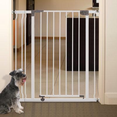 Dreambaby Liberty Safety Gate Metal in White | 36.5 H x 36.5 W x 2 D in | Wayfair L768
