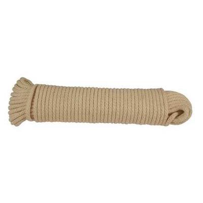 ZORO SELECT 120055-00100-000 Rope,Cotton,5/32in Dia,100 ft.