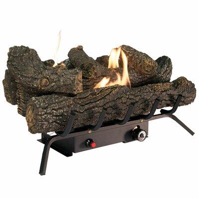 Comfort Glow Propane or Natural Gas Vent Free Black Forest Log Set, 30,000 BTUs, Wood in White | 13 H x 24 W x 13 D in | Wayfair GLD2456T