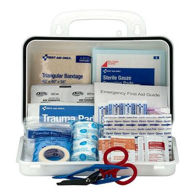 FIRST AID ONLY 9300-10P Bulk First Aid Kit, Plastic, 10 Person