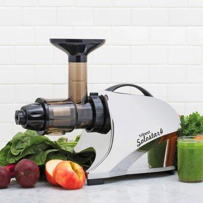 Tribest Solostar® Slow Masticating & Cold Press Juicer Plastic | 12.4 H x 17 W x 6.5 D in | Wayfair SS-4250-B