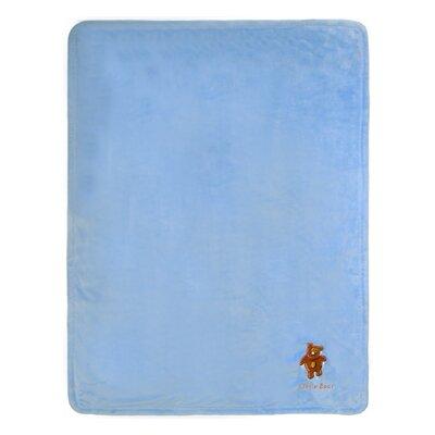 Satin Mill Little Snuggler Throw Polyester in Blue | 10.5 H x 10 W in | Wayfair itty bittee snuggler B