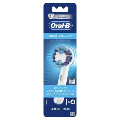 Oral-B Precision Clean Electric Toothbrush Replacement Head - 4ct