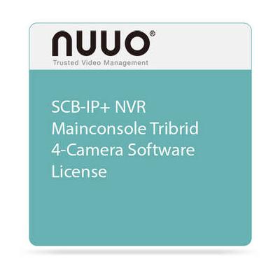 NUUO SCB-IP+ NVR Mainconsole Tribrid 4-Camera Software License SCB-IP+ 04