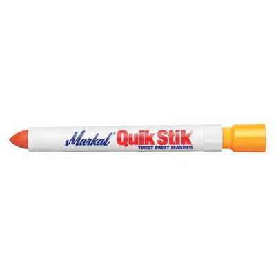 MARKAL 61043 Paint Crayon, Medium Tip, Fluorescent Orange Color Family