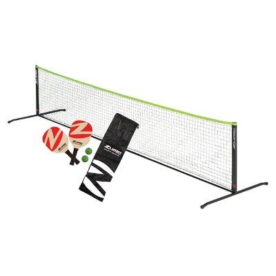 Zume Games Portable Badminton Solid Wood in Brown/Green, Size 9.0 H x 37.5 W x 3.5 D in | Wayfair OD0014W
