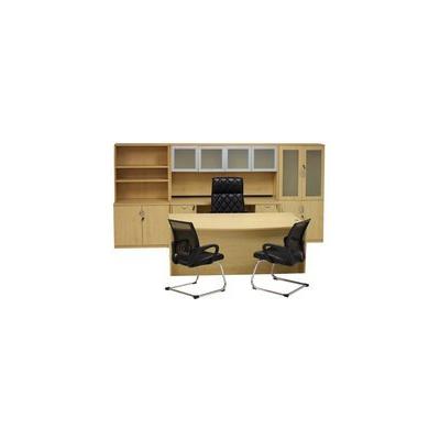 Maple Office Furniture 6-Piece Suite