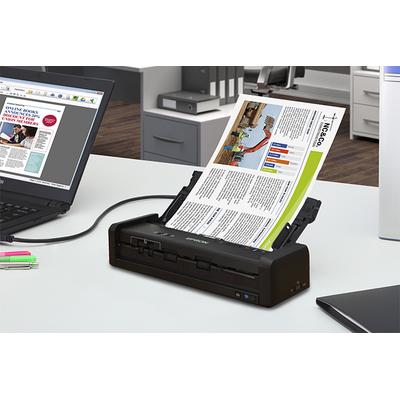 Epson WorkForce ES-300W Wireless Portable Duplex Document Scanner with ADF - Certified ReNew