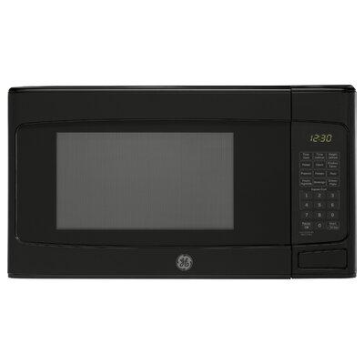 GE Appliances 20 1.1 cu. ft. Countertop Microwave in Black | 12 H x 20.313 W x 15.625 D in | Wayfair JES1145DMBB