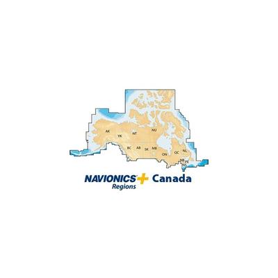 Navionics Canada MSD Lakes & Coast New Condition MSD/NAV+CA