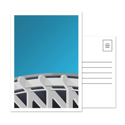 Washington Nationals RFK Stadium 5-Pack Minimalist Postcard Set
