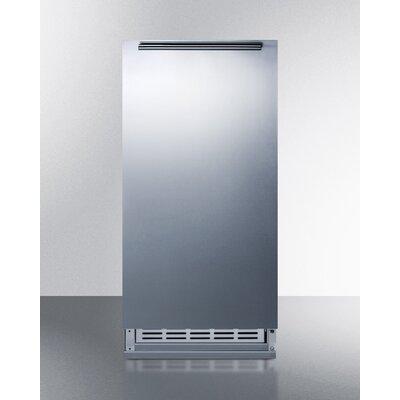 Summit Appliance Summit 12 lb. Daily Production Freestanding Ice Maker, Stainless Steel, Size 33.75 H x 15.18 W x 21.0 D in | Wayfair BIM25H34