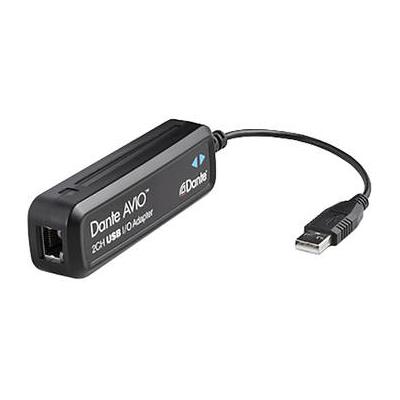 Audinate Dante AVIO 2x2 USB Type-A I/O Adapter for Dante Audio Network ADP-USB-AU-2X2
