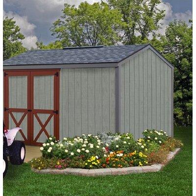 Best Barns Cypress 10 ft. W x 12 ft. D Solid Wood Storage Shed in Brown | 96 H x 120 W x 144 D in | Wayfair cypress1012