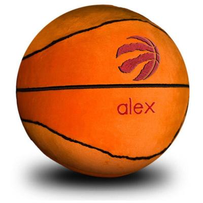 Orange Toronto Raptors Personalized Plush Baby Basketball
