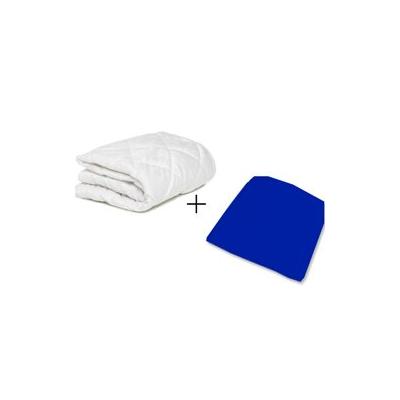 Harriet Bee Elmwood Bassinet Bedding Set Cotton Blend in Blue | 17" W x 31" L | Wayfair AAC121B5A7584A19892076D671FE444D
