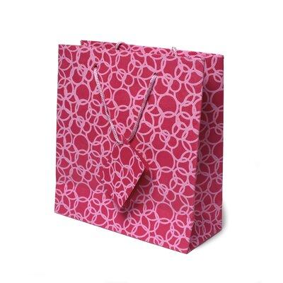 Arcadia Home Recycled Cotton Gift Bags w/ Tag in Pink | 8 W x 5 D in | Wayfair PCGB506L