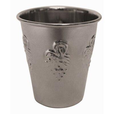 Ben and Jonah Shiur Kiddush Cup Stainless Steel in Gray | 2.5 H x 1.5 W x 1.5 D in | Wayfair MGW-KC-156