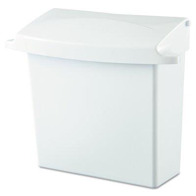 Rubbermaid Commercial Products Sanitary Napkin Receptacle w  Rigid Liner | 12 H x 12 W x 12 D in | Wayfair RCP614000