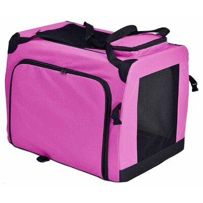Tucker Murphy Pet™ Bartsch Pet Crate Polyester in Pink, Size 22.8 H x 22.8 W x 31.9 D in | Wayfair C8E4E72EC02F45F6ACB6DB296300CA45