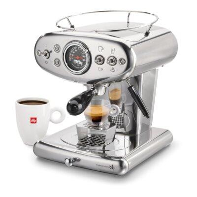 Illy Caffe & Espresso illy X1 iperEspresso Anniversary 1935 Machine - Stainless Steel in Brown/Gray, Size 13.0 H x 10.6 W x 9.8 D in | Wayfair