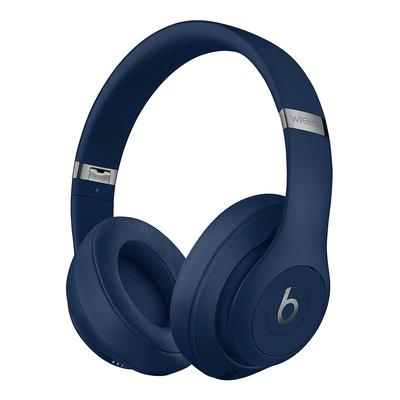 Beats by Dre Wireless Headphones Blue - Refurbished Blue Beats Studio3 Wireless Bluetooth Headphones