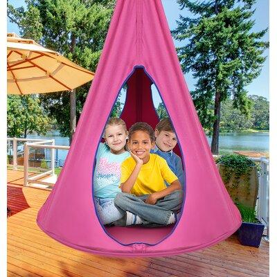Sorbus kids Nest Swing Chair Nook – Hanging Seat Hammock for Indoor Outdoor Use – Great for Children, All Accessories Included (40 Inch | Wayfair