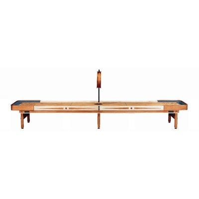 Playcraft Telluride Shuffleboard Table Solid Wood/Manufactured Wood in Brown | 33 H x 31.5 W in | Wayfair Telluride Honey 14