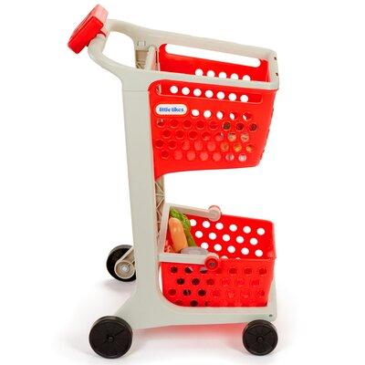 Little Tikes Shop 'n Learn Smart Cart Plastic in Red/White, Size 23.0 H x 15.0 W x 13.0 D in | Wayfair 646720C