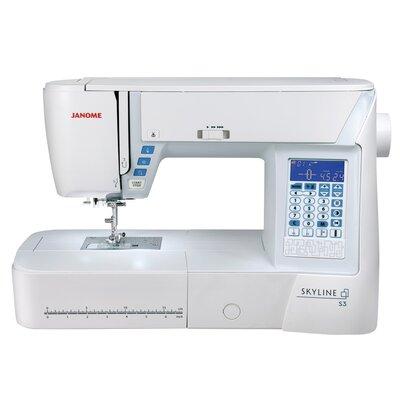 Janome Skyline S3 Computerized Sewing machine w/ Large Sewing Area | 12 H x 19 W x 9 D in | Wayfair 001SKS3