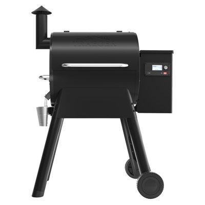 Traeger Wood-Fired Grills Traeger Pro 575 Wood Pellet Grill in Black, Size 53.0 H x 41.0 W x 27.0 D in | Wayfair TFB57GLE